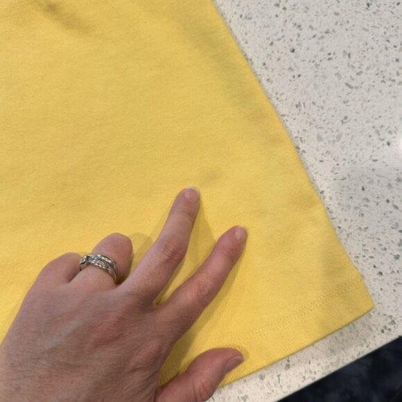 Lot Of 2 Janie‎ And Jack Girls Size 6 and 5 Dresses Yellow and Magenta Faux Fur - Picture 6 of 13